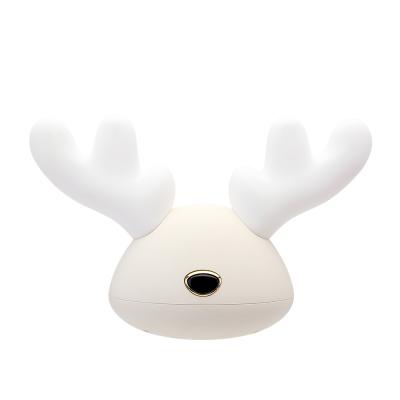 China Fawn New Strange Sleep Aid Rechargeable Night Light Bedroom Bedside USB Spring Lamp Cartoon Filling Creative Mini Gifts for sale