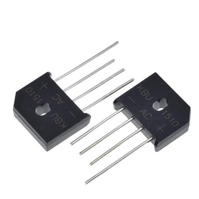 China diode bridge retifica KBU1510 DIP KBU-1510 15A 1000V componentes KBU 1510 electronica diode KBU-1510 for sale