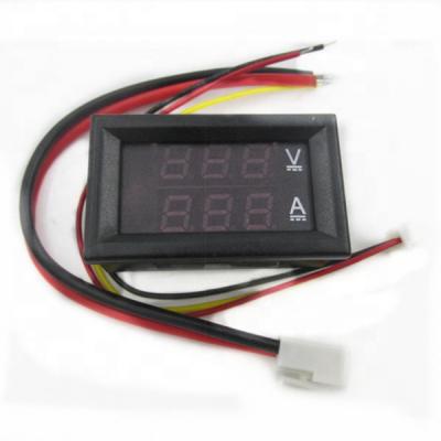 China Electronic Equipment Voltmeter Ammeter DC 0-100V 10A Red Blue for sale