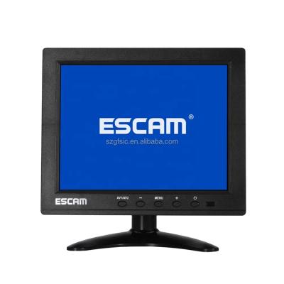 China ESCAM T08 8 Inch TFT LCD Monitor 1024x768 with VGA AV BNC USB for PC CCTV Security Camera T08 for sale