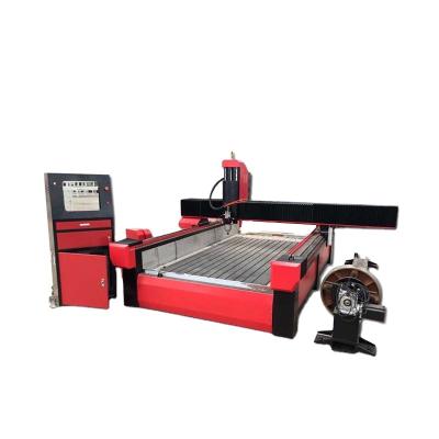 China Building Material Shops China Carving Stone Marble Granite Machine 4 Axis CNC Router for sale