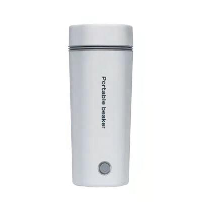 China 350ml 12V/24V Sustainable Boiling Water Car Travel Coffee Mug Electric Smart Water Bottle With Custom Logo for sale