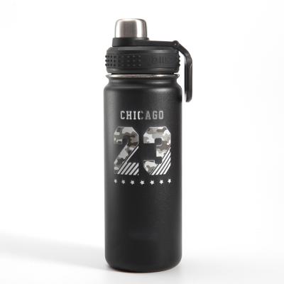 China Sustainable 500 Ml Sport Double Walled Thermal Insulated Stainless Steel Vacuum Water Bottle for sale