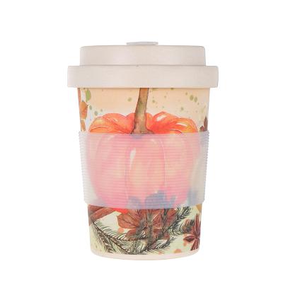 China European Hot Selling Viable Biodegradable Reusable Bamboo Fiber Coffee Cup, Tea Cup for sale