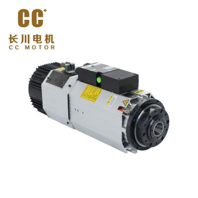 China 9KW ISO30 Short Nose ATC Spindle Drip Proof Motor For Woodworking CNC Machine for sale