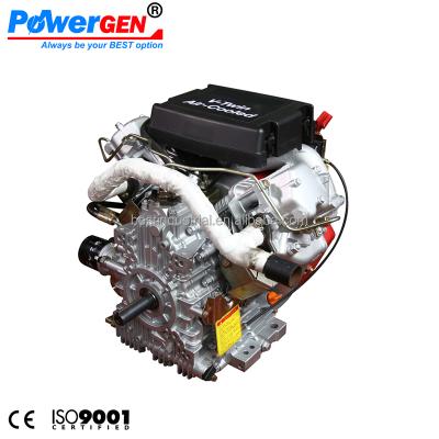 China Air-cooled bestseller! ! ! POWERGEN V Twin 2 Cylinder Diesel Engine 25hp For Motorcycle for sale