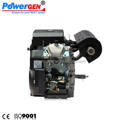 China Air-cooled best price! ! ! Loncin LC2V78FD-1V-twin Horizontal Cylinder Shaft Gasoline Engine 22HP for sale