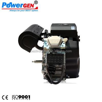 China Air-cooled bestseller! ! ! POWERGEN OHV 4 Stroke Air Cooled V Two Twin Cylinder 22HP Gasoline Engine for sale