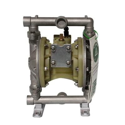 China Other QBY-25 Pneumatic Diaphragm Pump Supplier Factory Small Water Aluminum Alloy Corrosion Resistant Sewage Upright Diaphragm Pump for sale