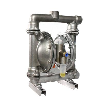 China Other QBY-25 China Supplier Paint Pump Stainless Steel Pneumatic Air Small Water Diaphragm Pumps for sale