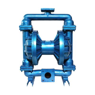 China Other QBK-65 Factory Durable Wholesale Third Generation Upright Cast Iron Water Oil Double Diaphragm Pneumatic Pump for sale