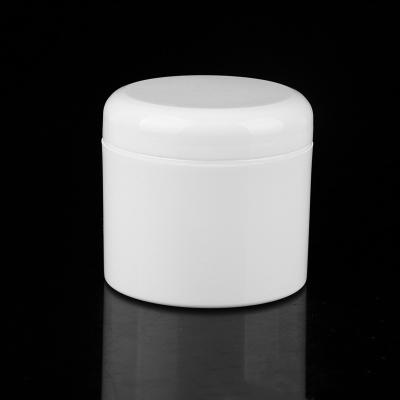 China Round 4OZ PP Cosmetic Cream Packaging Containers Empty Cylinder Cream Jar With Dome Lids for sale