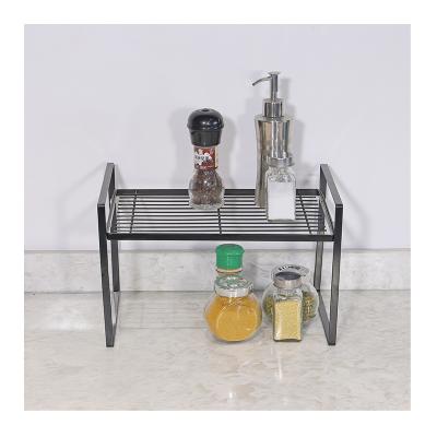 China Factory direct sales durable metal rack free stocked spice storage rack for sale