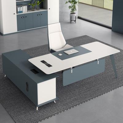 China High Quality Superior Executive Workstation L Shape Office Desk EUROPEAN 2021 Small Manangment Desks for sale