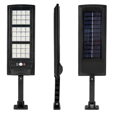 China New Modern Warehouse Adjustable Fashion Smart Remote Control Human Body Sensing 180LED Solar Street Light for sale