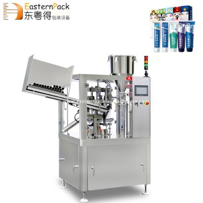 China Food Metal Pipe Heating Sealing Machines For Sale Pharmaceutical Semi-auto Aluminum Tube Filling And Closing Machine for sale