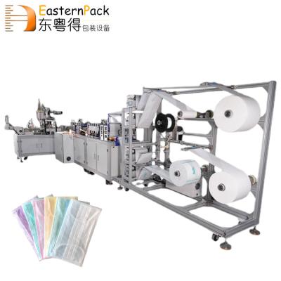 China High Production Efficiency Automatic Mask Making Machine Sheet Face Mask Strip Clay Platypus Face Mask Elastic Facial Band Making Machine for sale