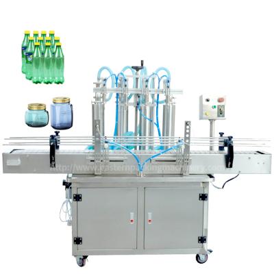 China Food Water Glass Aseptic Liquid Automatic Electric Bottle Filling Machine for sale