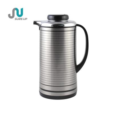 China Sustainable Coffee Thermal Home Coffee Carafe Stainless Steel Glass Liner Thermos for sale