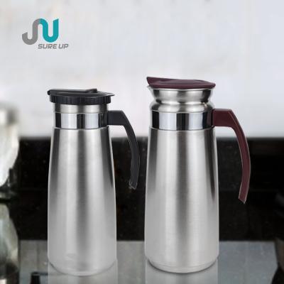 China High Viable Safe Thermal Coffee Teapot Sets Stainless Steel Coffee Kettle Vacuum Jug Sets for sale