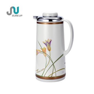 China Sustainable Eco-Friendly Metal External Body Coffee Thermos Coffee Pot Hot Water Jug for sale