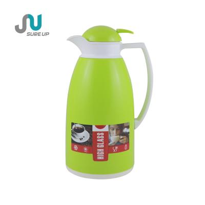 China Food Grade Liner Vacuum Jug Glass Thermos PORTABLE Plastic Jug Double Wall For Tea Or Coffee for sale