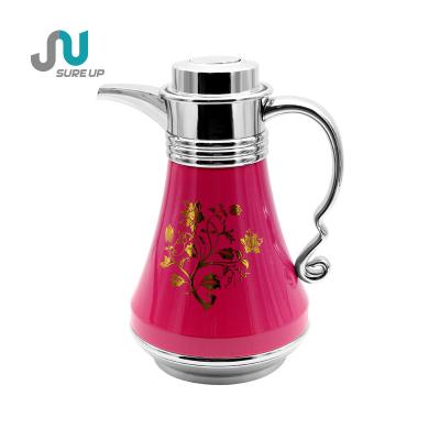 China WITH LID metal thermos liner thermos glass flask with liner vacuum glass water jug for sale