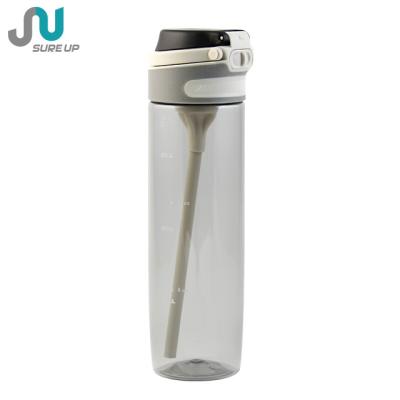 China PORTABLE Sports Water Bottle Thermos BPA Free Tritan Bottle With Lids Plastic Water Bottle for sale