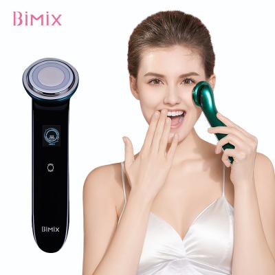 China Bimix Face Lift Led Anti Wrinkle Vibrating Face Massager Beauty Instrument Facial Cleansing Device for sale