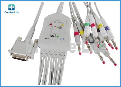 Cina Tipo di un pezzo cavo di pH del cavo 10 del monitor di M3703C ECG con la banana 4,0 in vendita