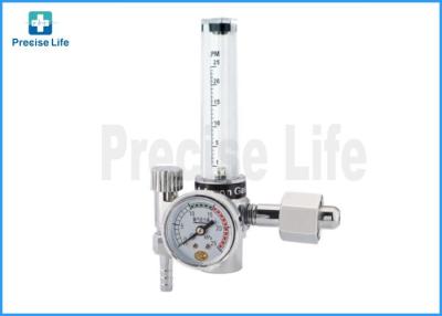 China G5/8 Female Thread CO2 / Argon Pressure Regulator With Gas Flowmeter for sale