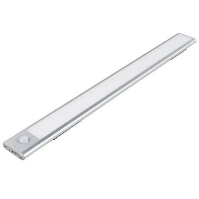 China Luxury 30CM PIR Motion Sensor USB Rechargeable Wardrobe LED Under Cabinet Light Strip Wall Closet Lamp Bathroom Inside ing for sale