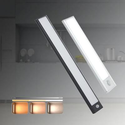 China Luxury Path Wardrobe Lighting Wireless Door Motion Sensor Induction Led Cabinet Light Night Walkway Bed Bedside Bedroom Children Stairs for sale