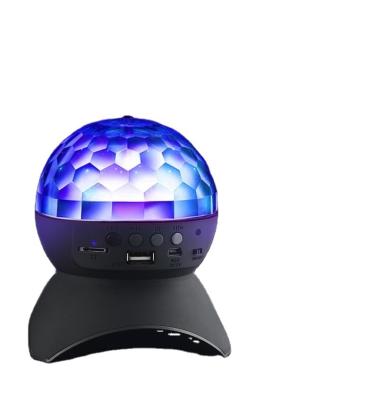 China Beam Light New Wireless Bluetooth Speaker Party Lights Halloween Mini Disco Ball Light Speaker LED Night Light Bluetooth Speaker for Party for sale