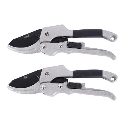 China Anti-Slip Grip #1688 Factory # SK-5 Secateur Trimmer Shear Scissors Pruners Garden Tool Gardening Tree Steel Pruning Plant Cutter Bypass Blade for sale