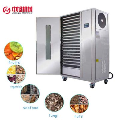 China Medicine Processing Zhongxu Industrial Heat Pump Dryer Fruit Tray Dryer Dehydrator Drying Machine for sale