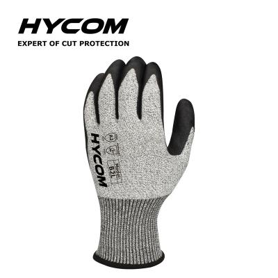 China Cut resistant glove en388 certified 13g cut resistant thin cut gloves for industrial work used for sale