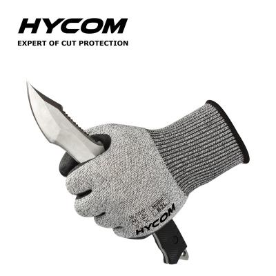 China Wear Resistant HYCOM B2L-PU PU Coated 13 Garden Porcelain Working Gloves For Construction Workers for sale