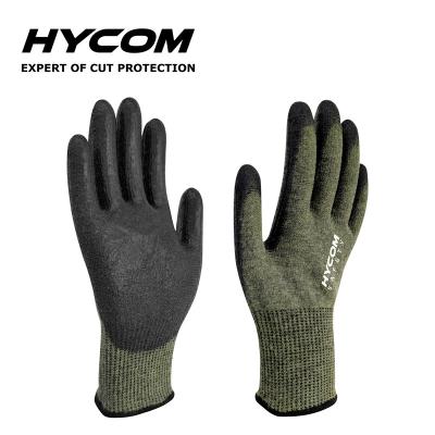 China Anti Heat H139 Aramid Fiber Level 9 Wear Resistant Hand Protection For Steel Industry Work Gloves for sale