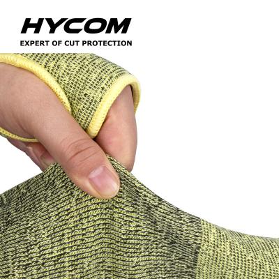 China Cut Heavy Duty Anti Cut Sleeve K5C Arm Protection Knit Elbow Length Arm Sleeves For Industry Work for sale