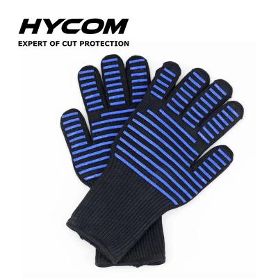 China BBQ Fire Resistant Aramid Fiber Hot / Cold Sale Customized Color For BBQ Use Glove Anti Cut Winter for sale