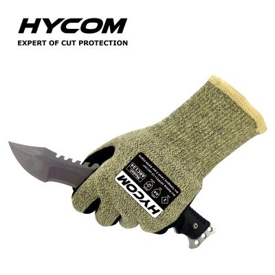 China New Cut Heavy Duty ARC134 Glove Design EN388 Certified 3X42D Arc Grade Level 2 Hand Protection Gloves for sale