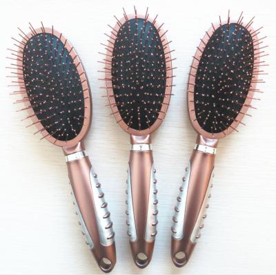 China Cushion Copper Bristle Hair Brush for sale