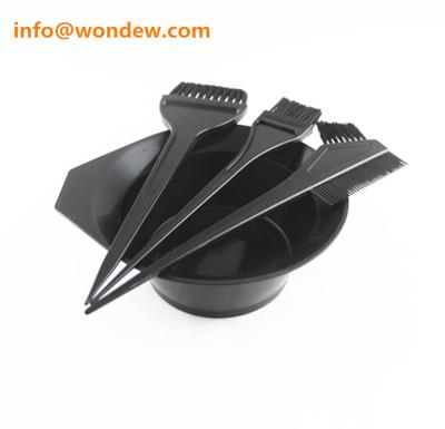 China Easy tint coloring bowl and brush for hair dye coloring for sale