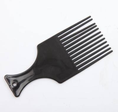 China Plastic Salon Fork Hair Comb For Hair Dressing for sale