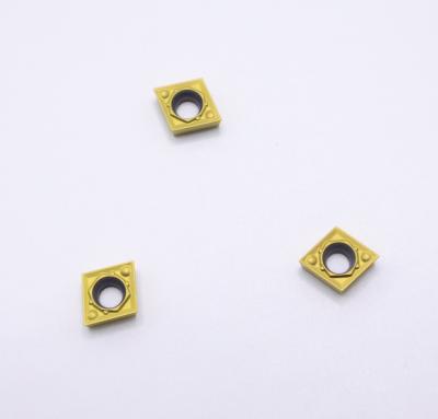 China Superior Wear Resistance Metal Ceramic Turning Inserts Lathe Turning Tools CCMT060202-1HQ for sale