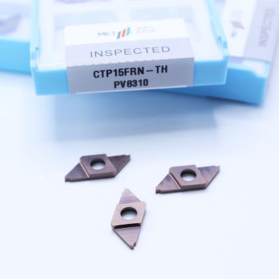 China Indexable Parting Off Insert with PVD Coating Right Cutting CTP15FRN-TH for sale