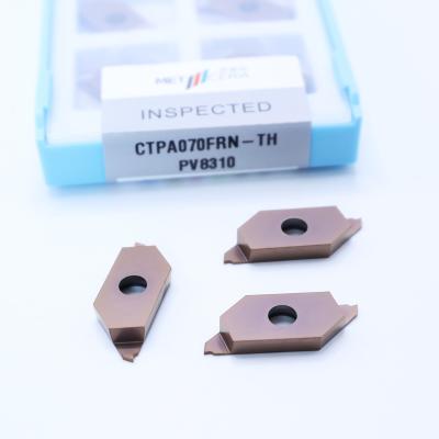 China PVD Coated Hardness HV4200 for Machining Steel and Stainless Steel CTPA070FRN-TH Indexable Inserts for sale