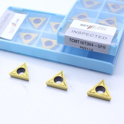 China Turning Tool Inserts Coated Cermet Inserts TCMT11-5FG TCMT16-5FG Cermet Turning Inserts for sale