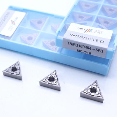 China TNMG160404 TNMG160408 CNC Turning Inserts, Cermet Turning Inserts for CNC Machine, in 5FG Chip Breaker for sale